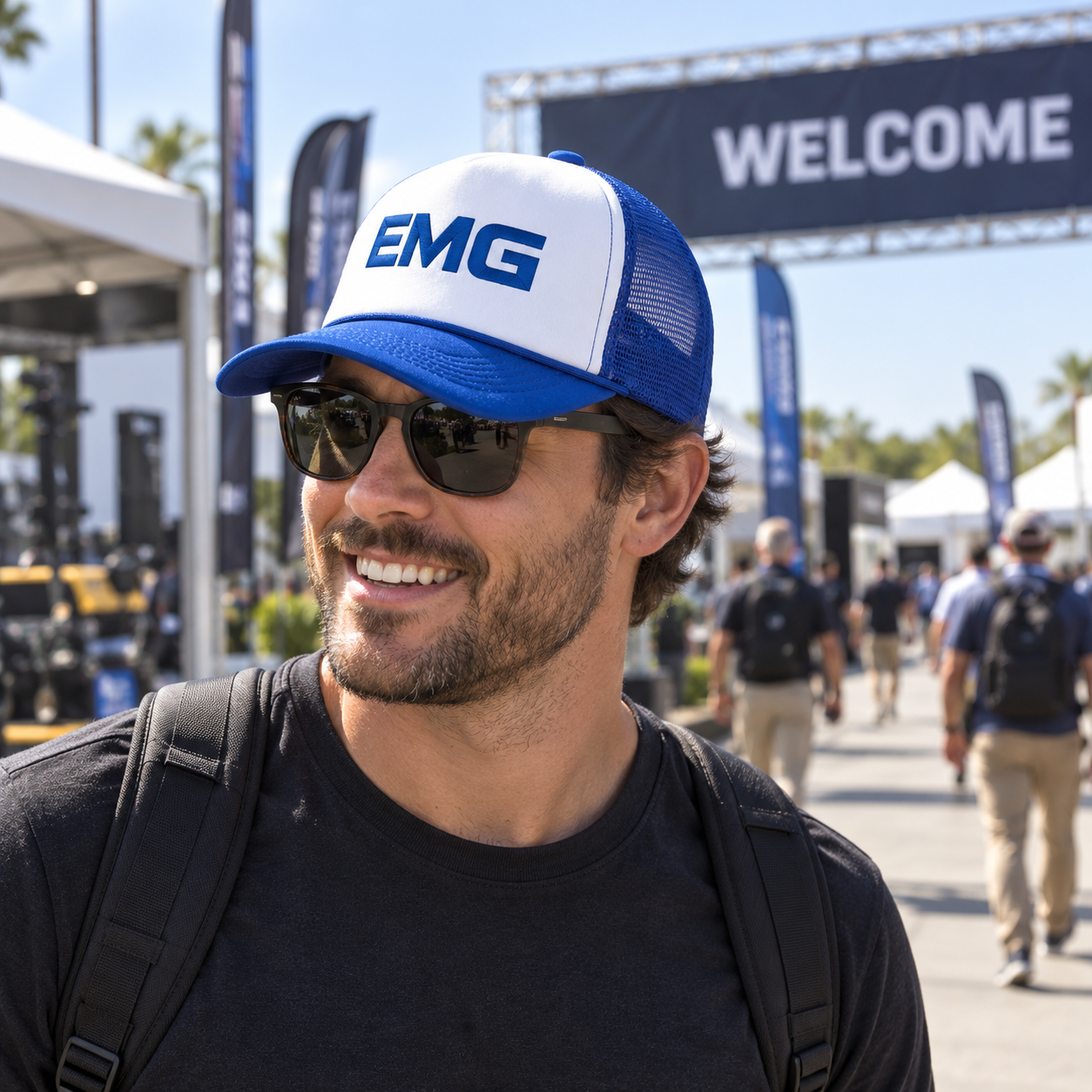 Premium 5 Panel Rope Hat Foam Front Mesh Back Trucker Cap - Team & Event Branding Essential view 3
