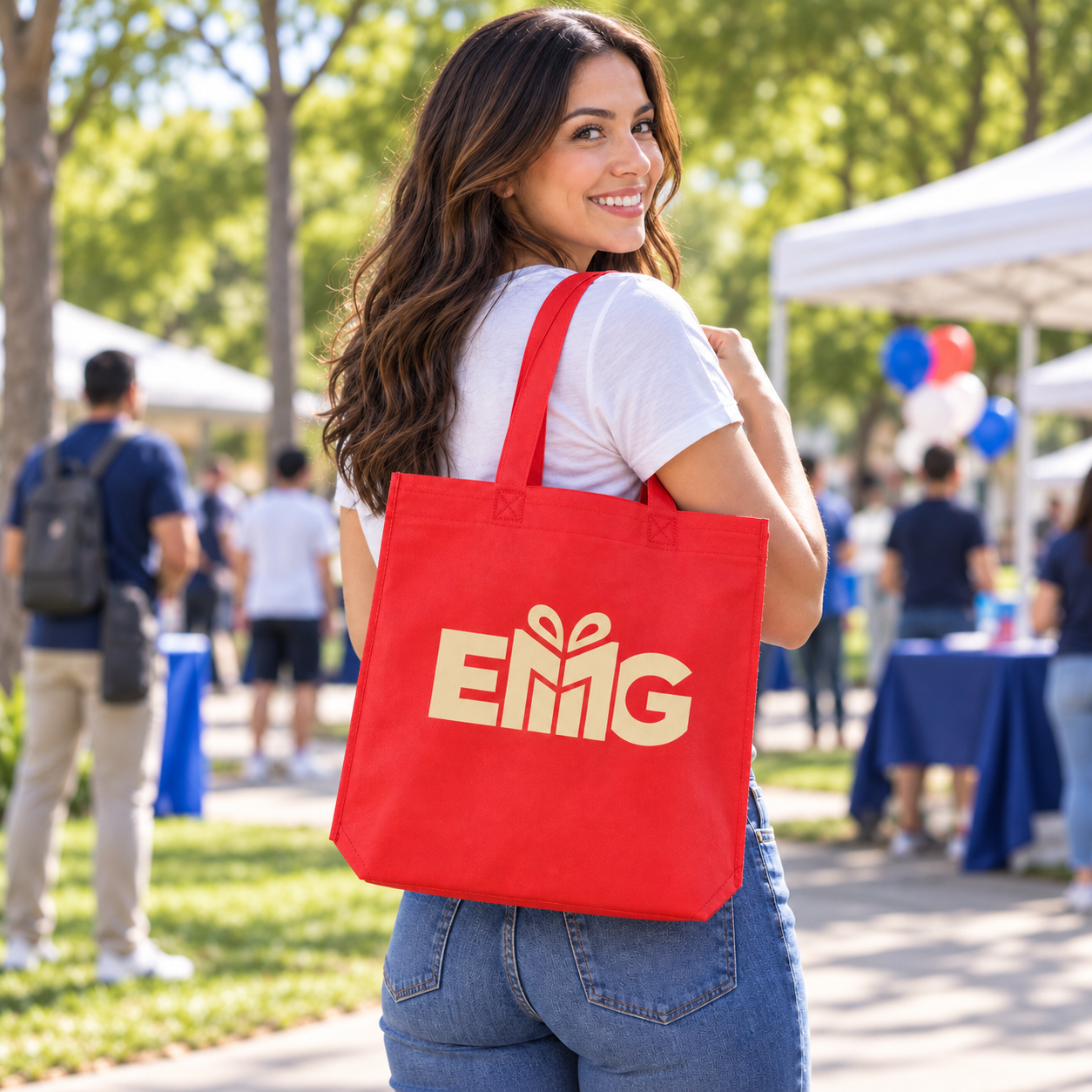 Non-Woven Drawstring Bag view 3