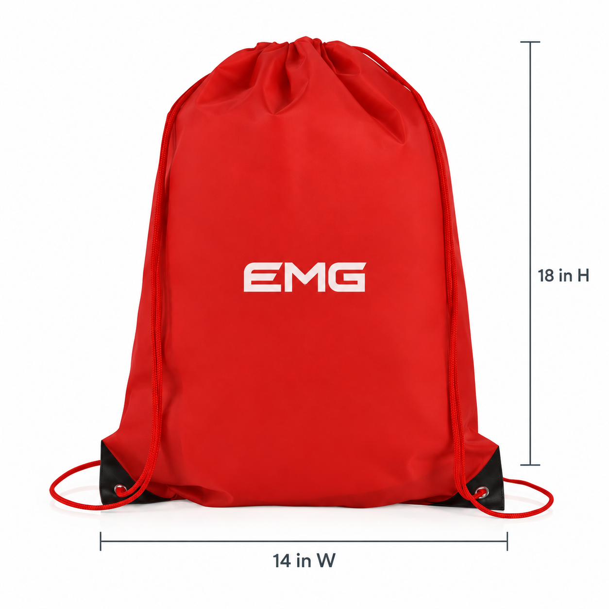 Canvas Drawstring Backpack view 2