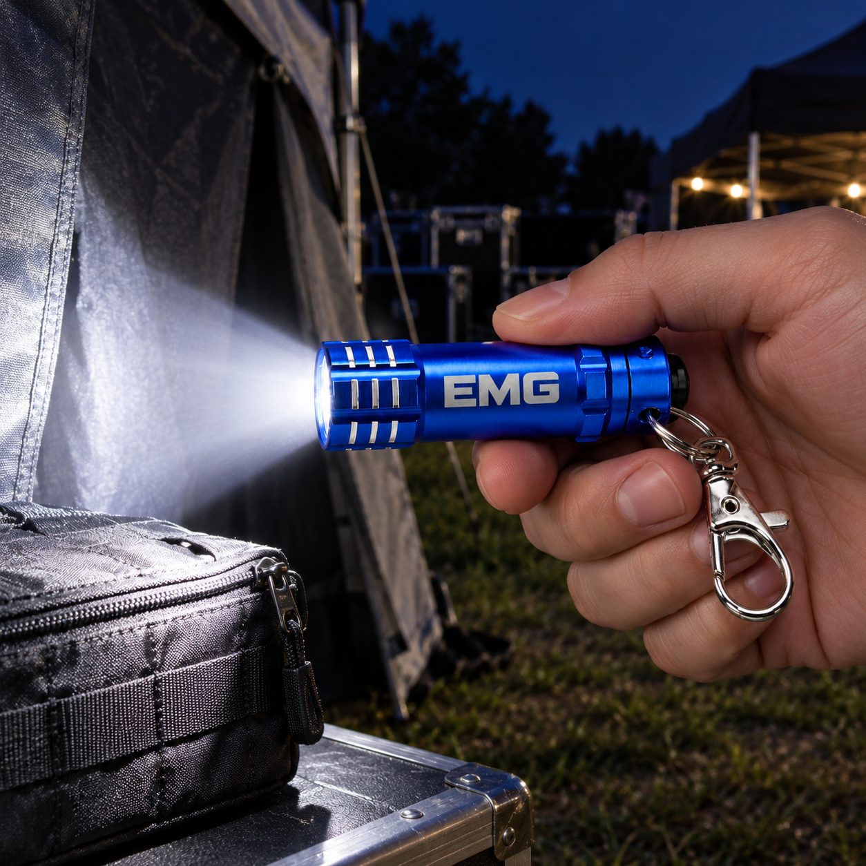 Keychain Flashlight - High-Impact Branded Giveaway view 3