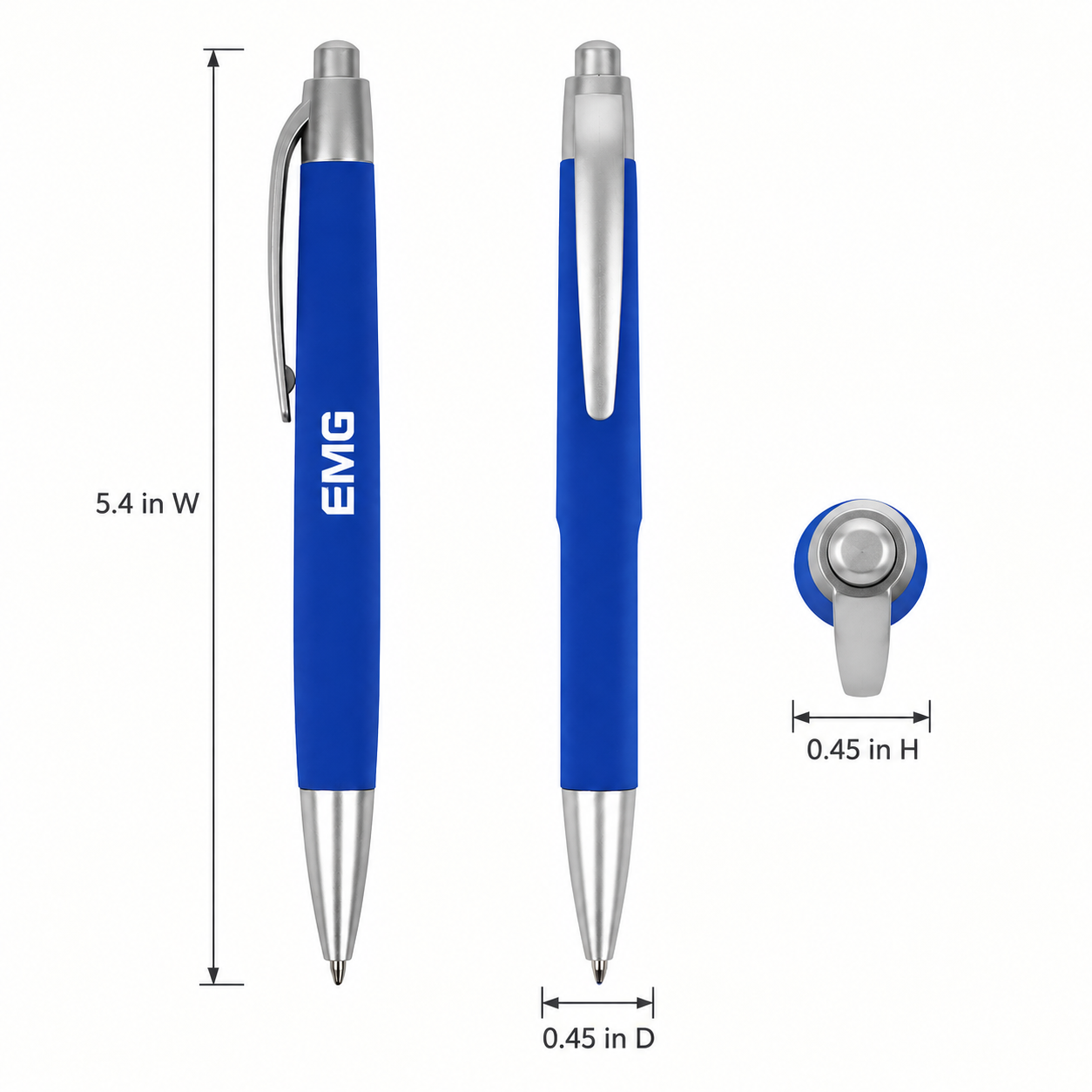 Recycled Plastic Pen - Branded Office & Event Essential view 2