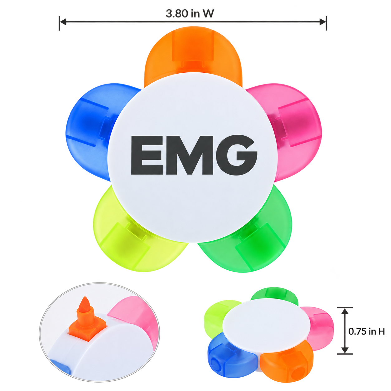 Highlighter Set - Branded Office & Event Essential view 2