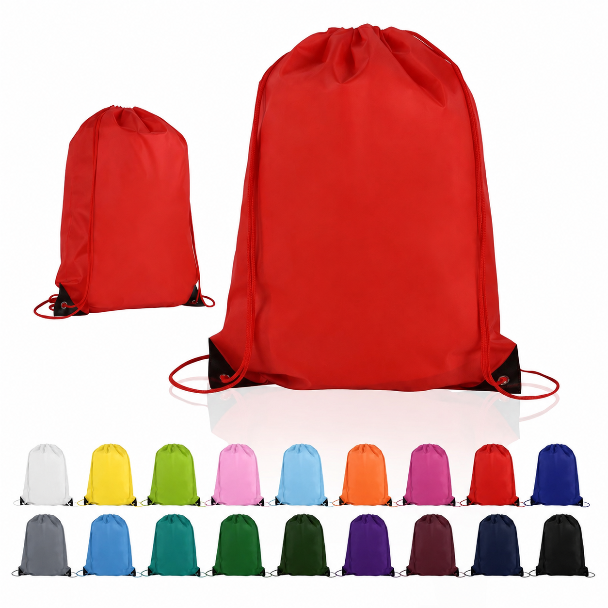 Canvas Drawstring Backpack