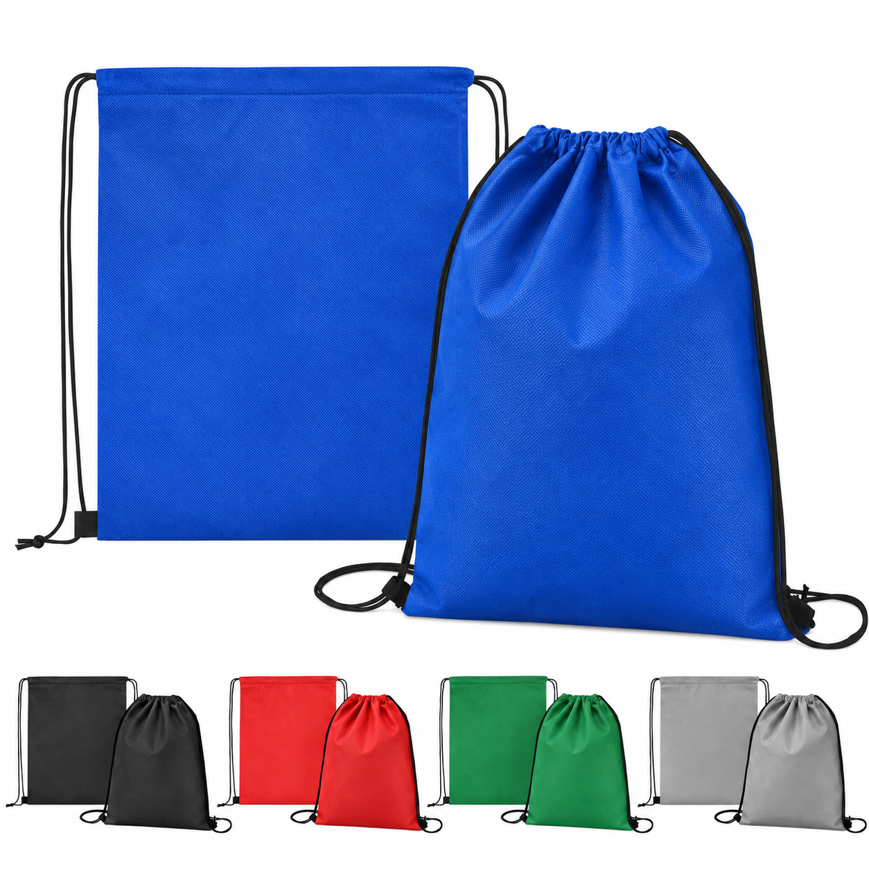 Sublimated RPET Non-Woven Drawstring Backpack - Sustainable Campaign Essential