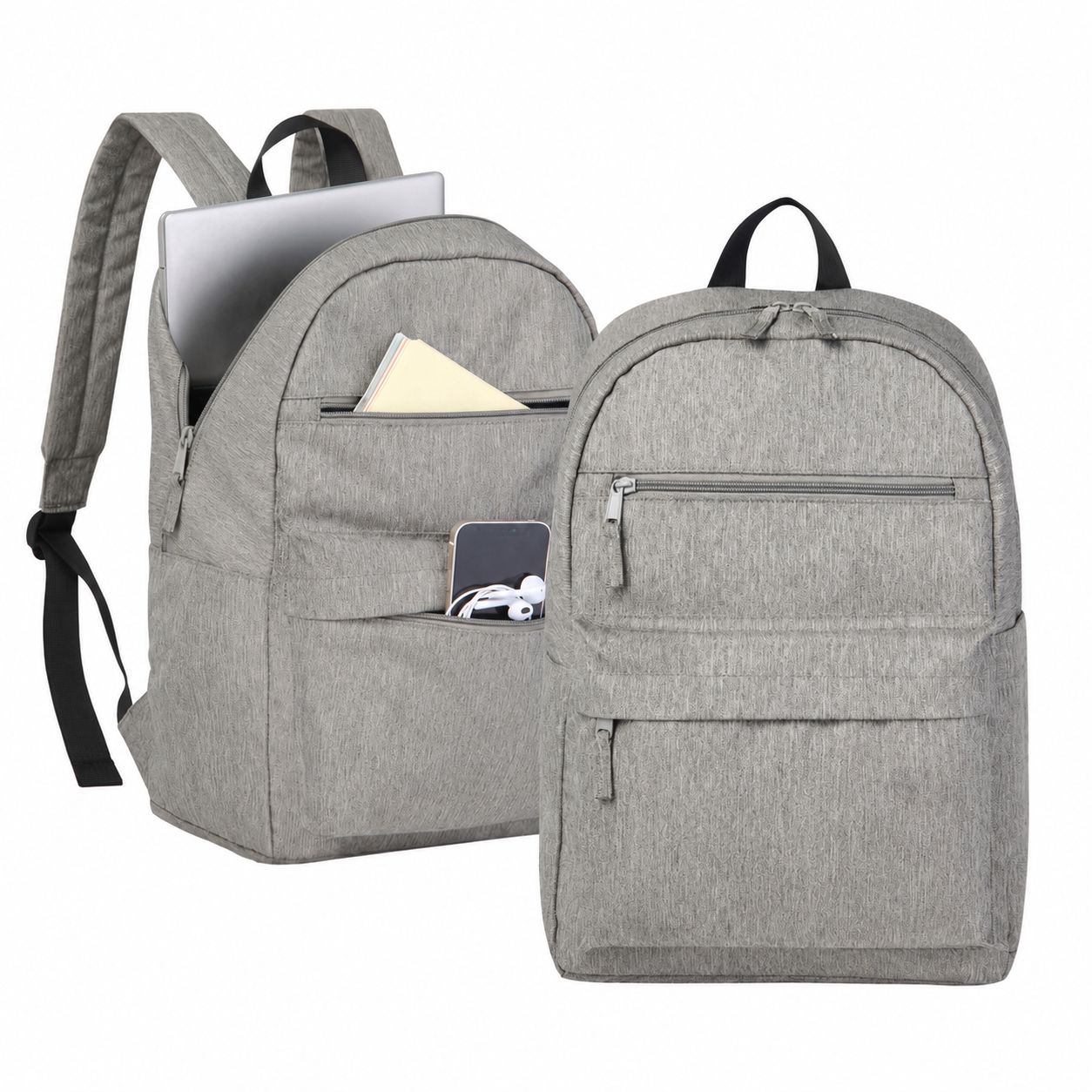 EcoVenture RPET High Tech 15-inch Laptop Backpack - Sustainable Campaign Essential