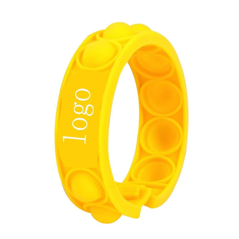 New Silicone Press Pop/Bubble Fidget Bracelet - Wellness Program Essential view 5