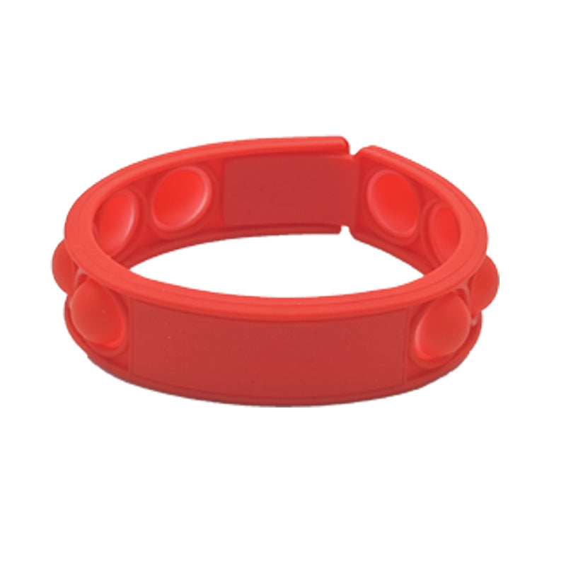 New Silicone Press Pop/Bubble Fidget Bracelet - Wellness Program Essential view 9