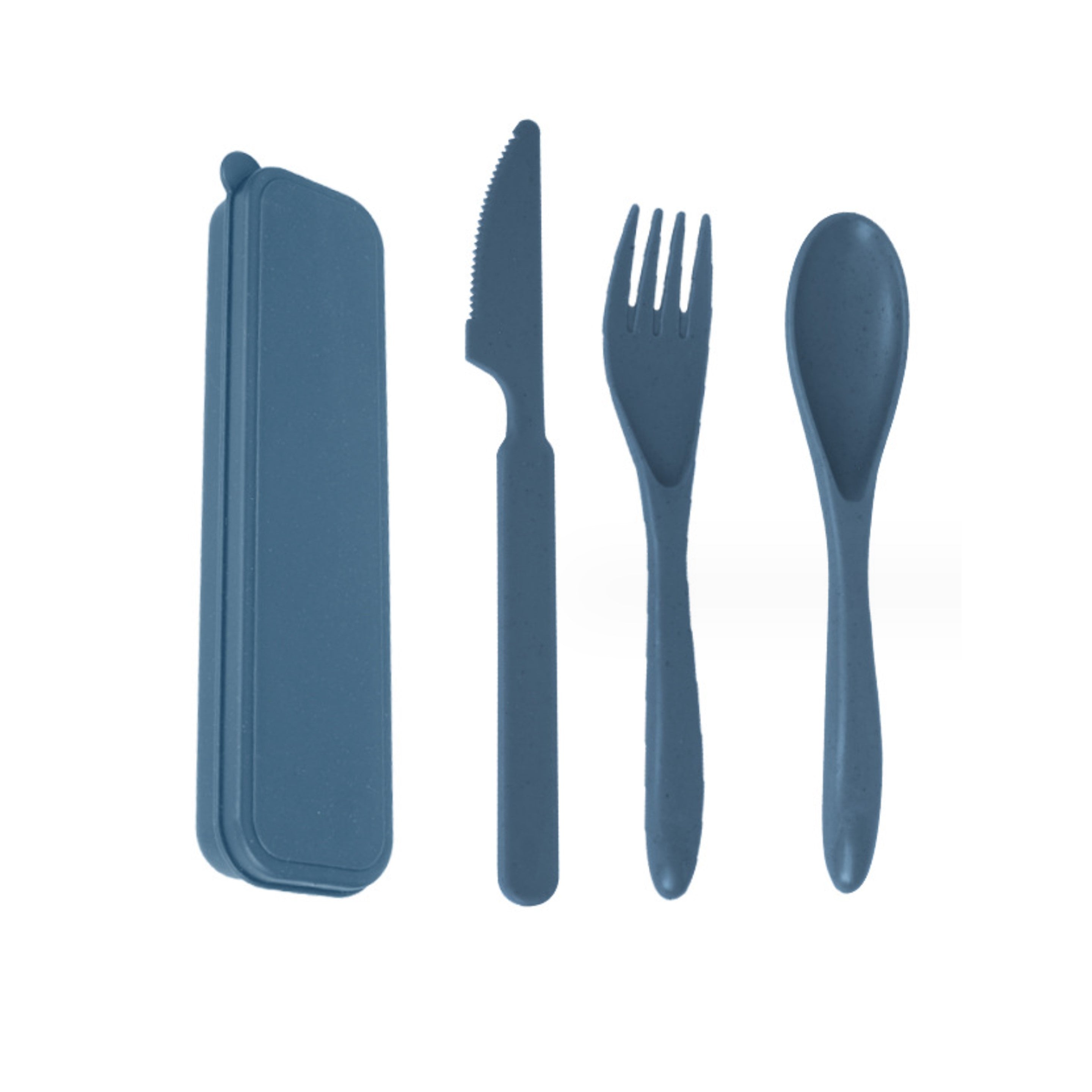 Portable Wheat Straw Cutlery Set - Sustainable Campaign Essential view 10