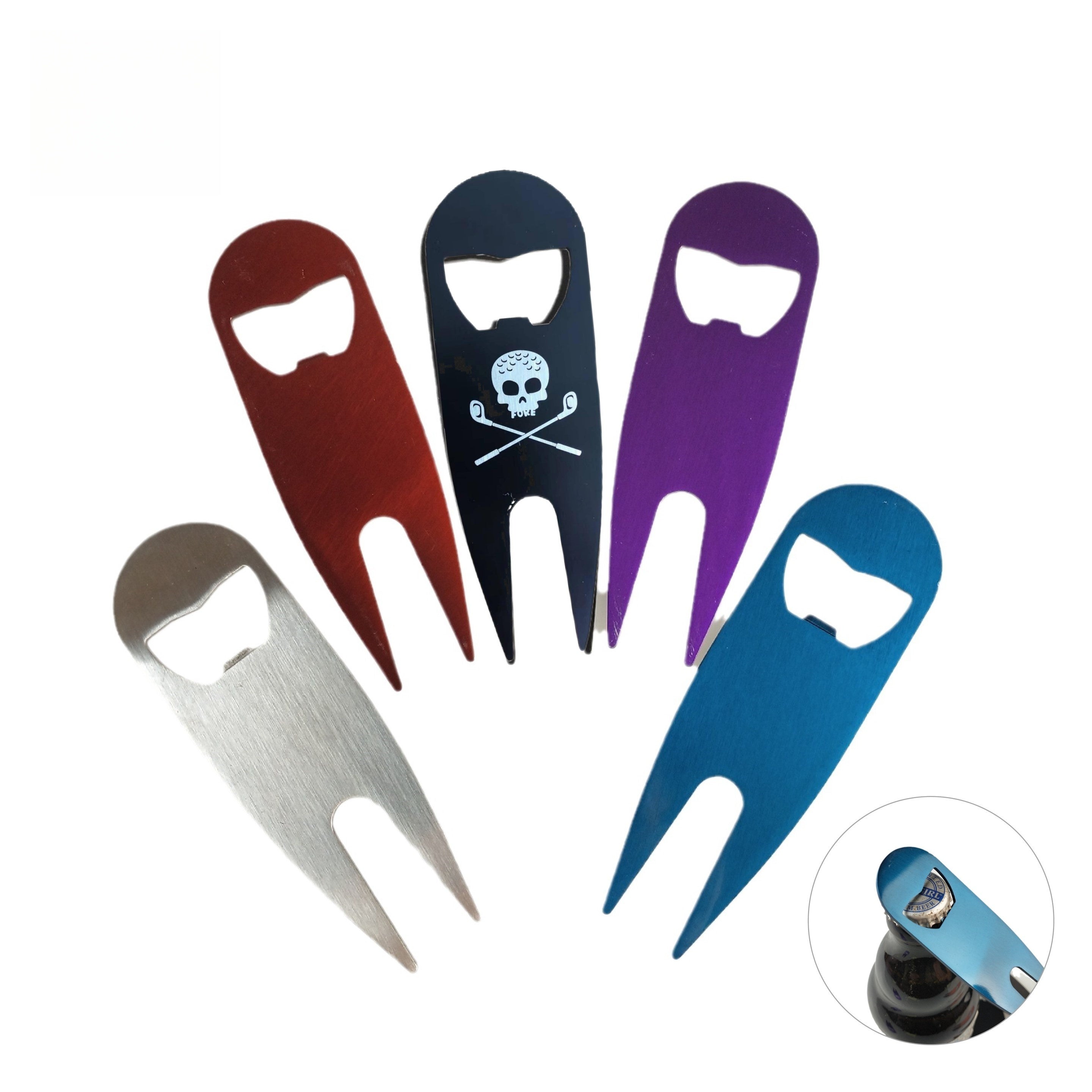 Stainless Steel Divot Tool With Bottle Opener - Active Program Essential