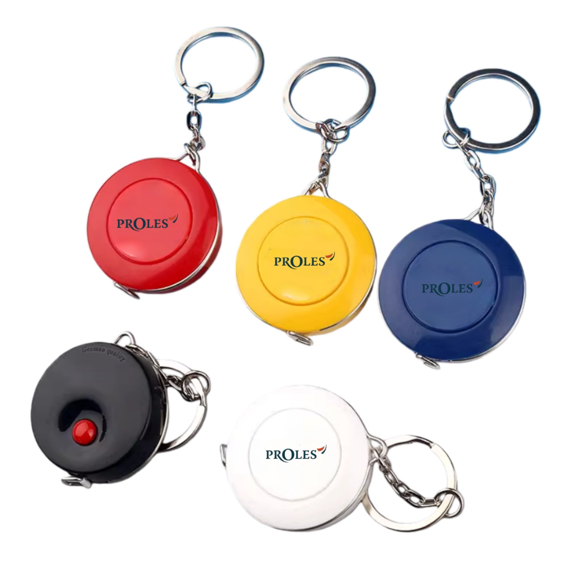 60inches Retractable Tape Measure with Keychain - Tech & Onboarding Gift