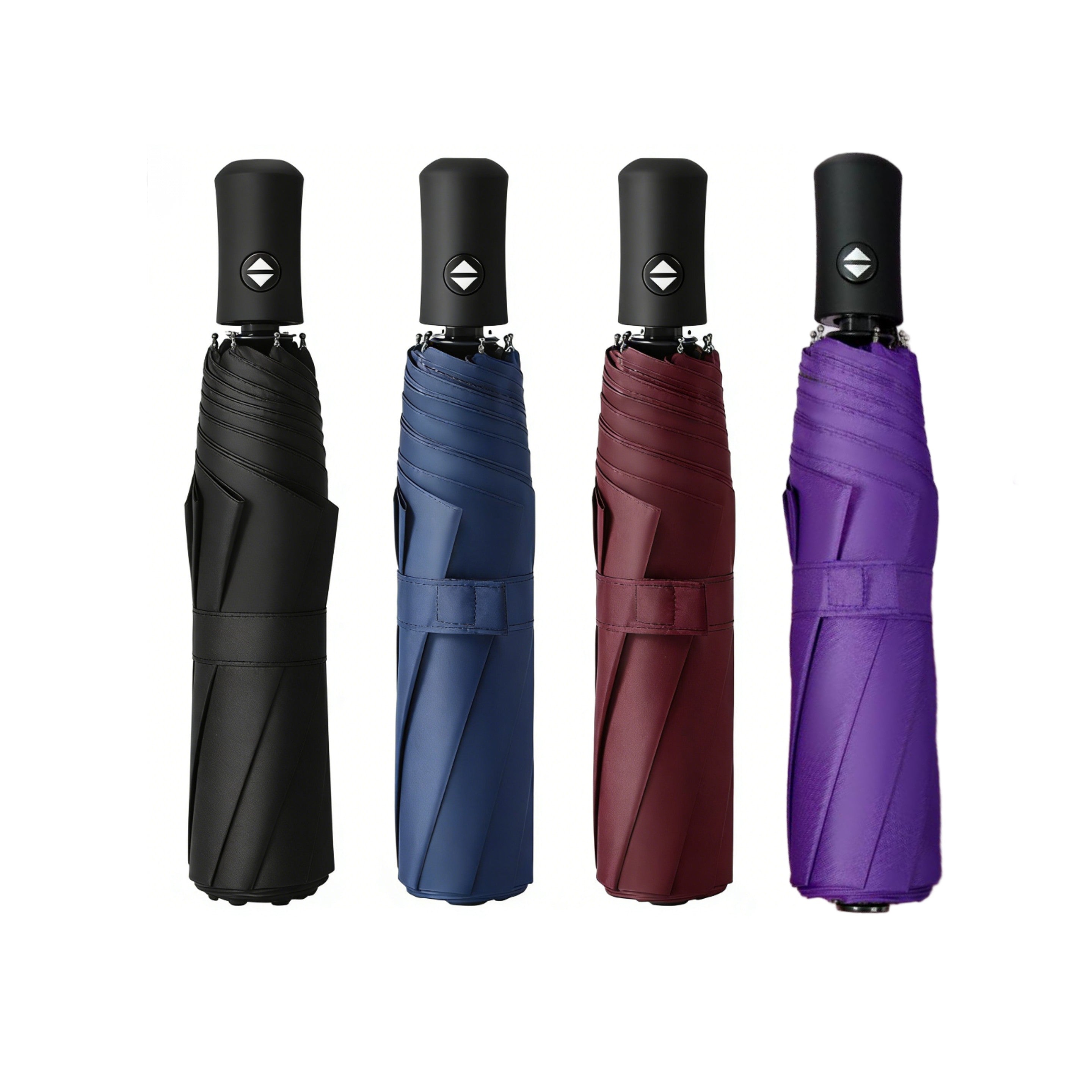 42" Arc Auto Open Folding Umbrella - Seasonal Branded Gift view 3