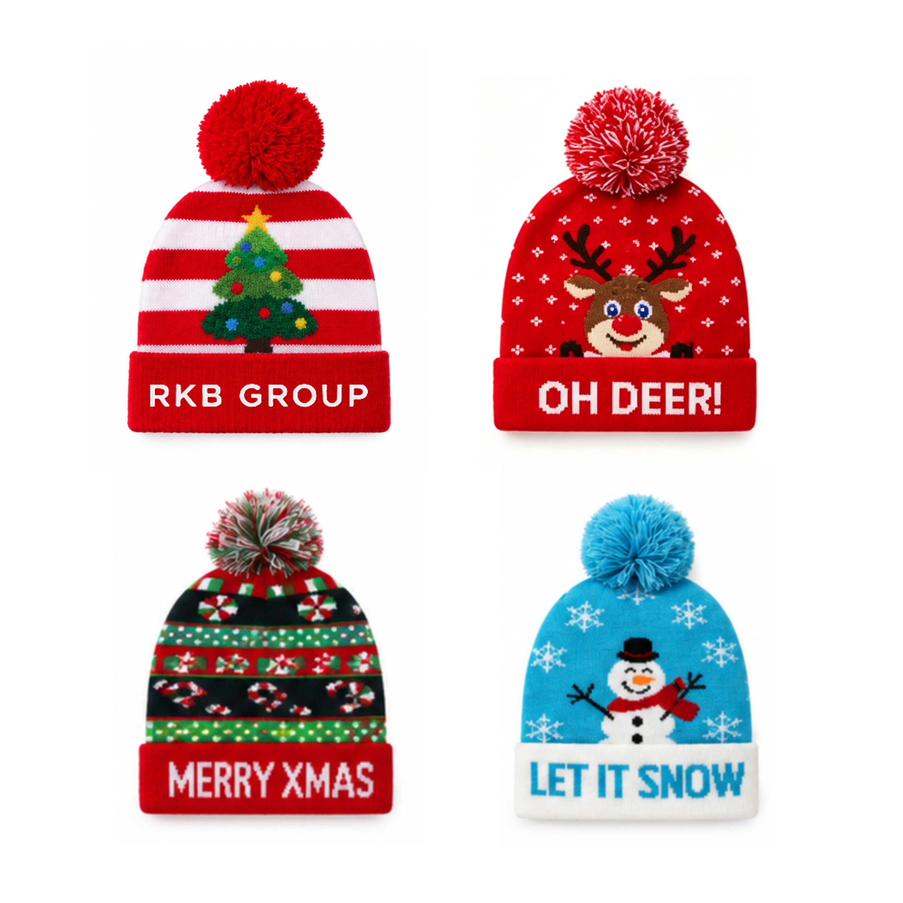 Custom Knitted Beanie - Team & Event Branding Essential